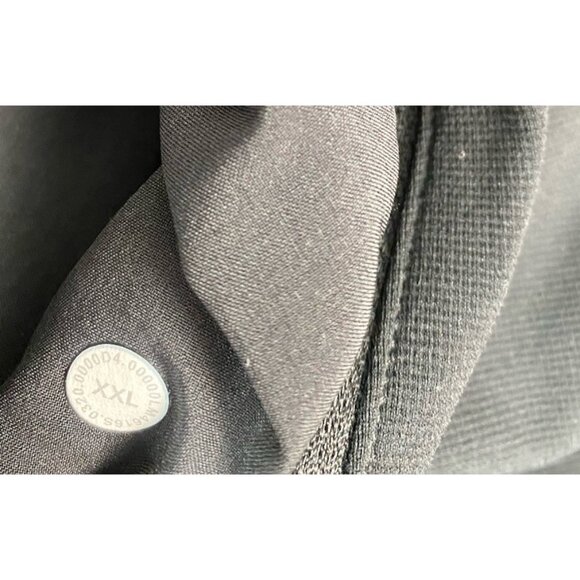 Lululemon Mens Sojourn Track Bomber Jacket Full Zip Black Warpstreme Size 2xl - Picture 4 of 10